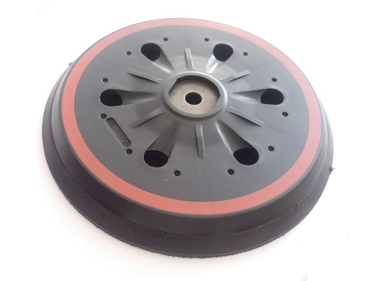 2 Cuscinetti Interfaccia Per Levigatrice 125mm - Spugna Con Velcro, 8 Fori Per Aspirazione - Foto 10